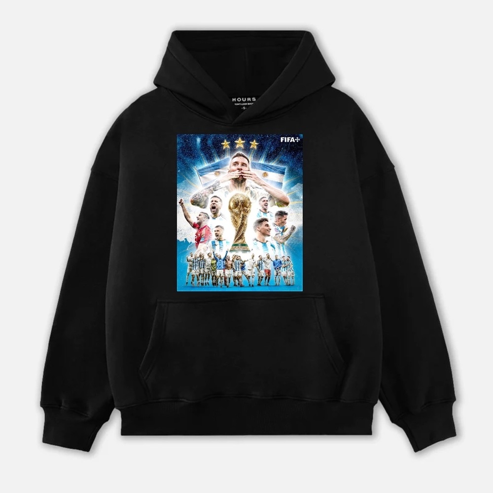 ARGENTINA FIFA WORLD CUP
CHAMPIONS 2022 Hoodie unisex’s